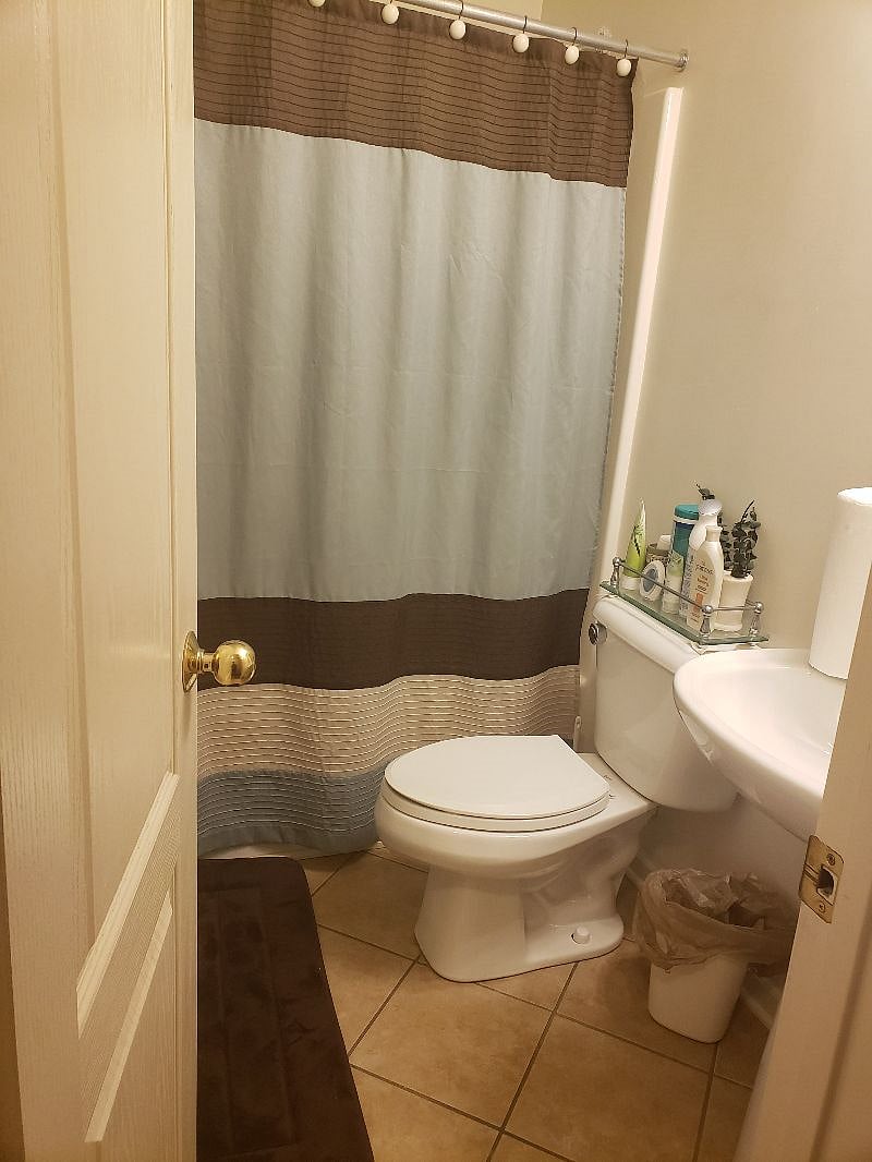 Full bath with tub