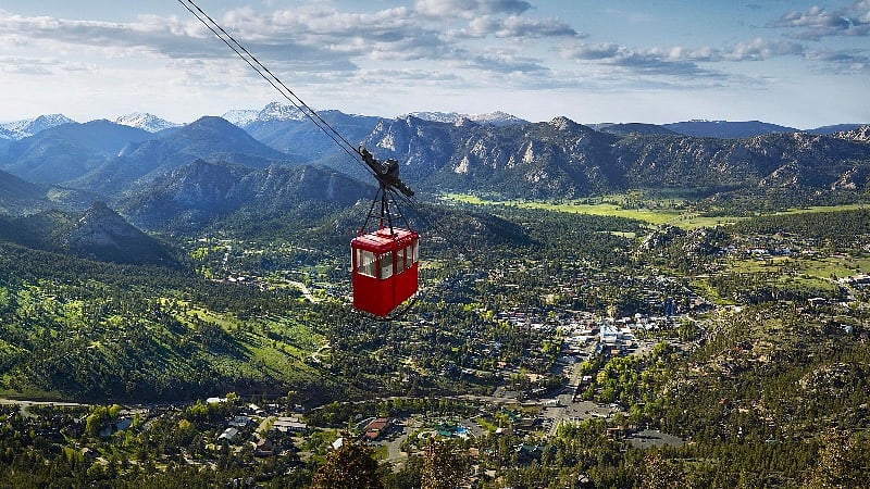 57 miles/1 hour 15 minutes from Estes Park - Rocky Mountain National Park 
(photo credit Jeff Spackman/Visit Estes park)