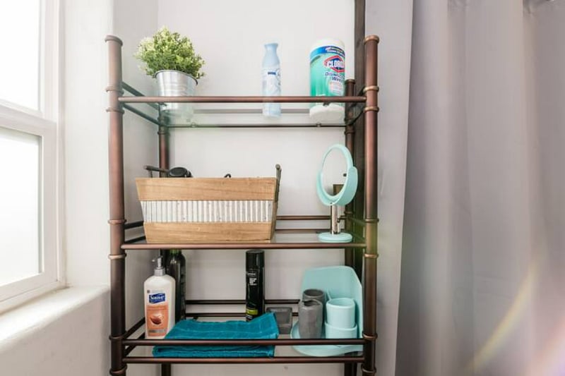 Hair dryer, straightening iron, make up mirror + more.