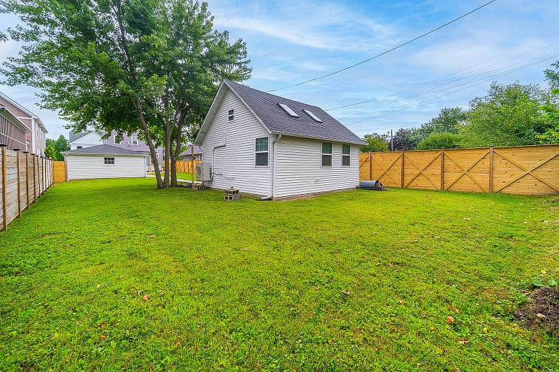 Your own private back yard space (completely fenced in).