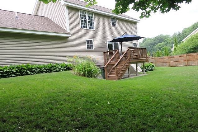 Fenced in Backyard, will include furniture, campfire stoves and wood storage