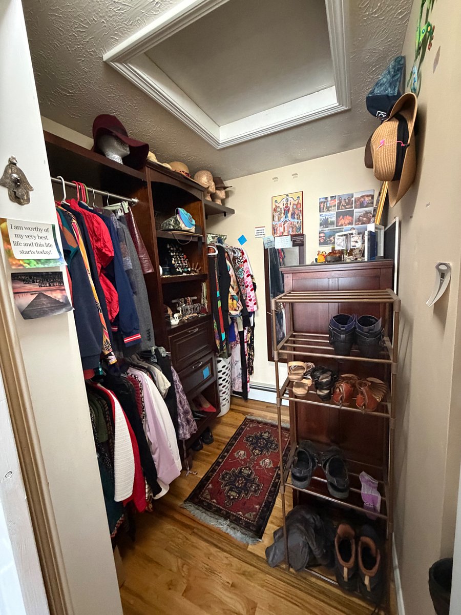 Walk-in Closet will be cleared out for your move in