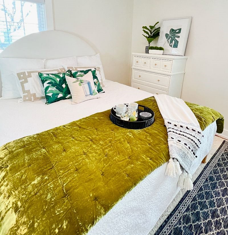 Bedroom 2 -- King bed, air filter, blackout blind