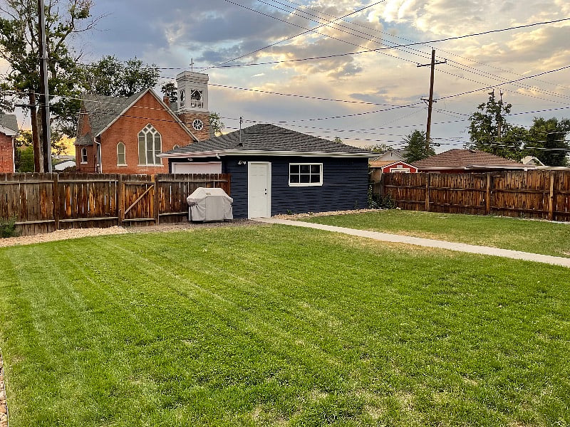 Exclusive access to the 2-car garage. Note: the backyard is shared with the Upstairs unit