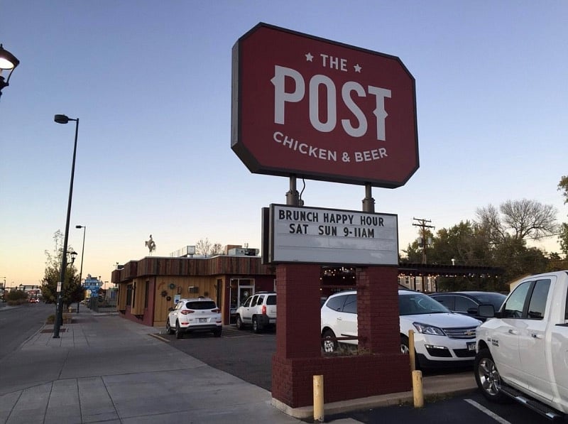 The Post - 0.2 miles away! Great chicken, beer, and brunch!
