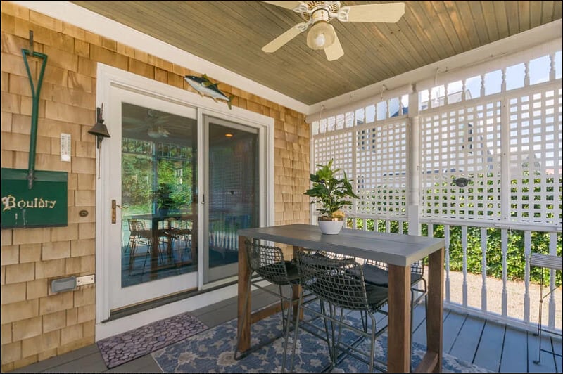 Back porch