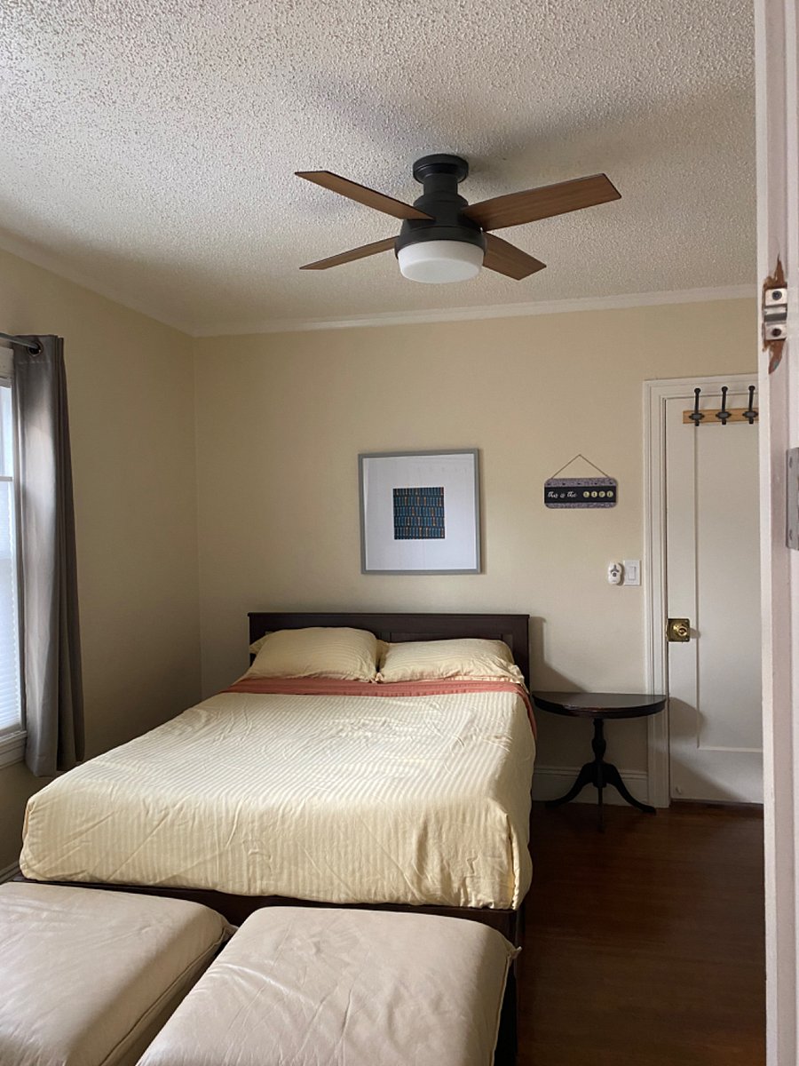 New overhead fan