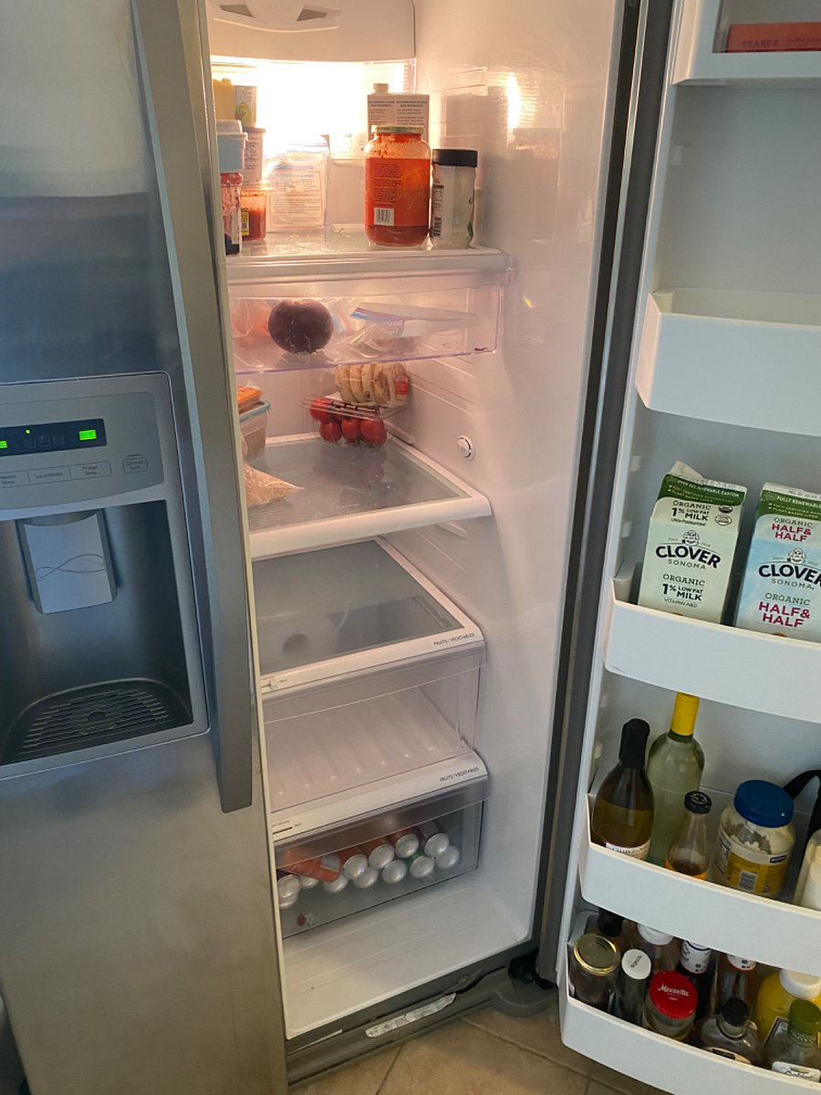 Dedicated refrigerator space