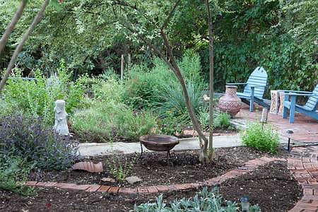 Garden area