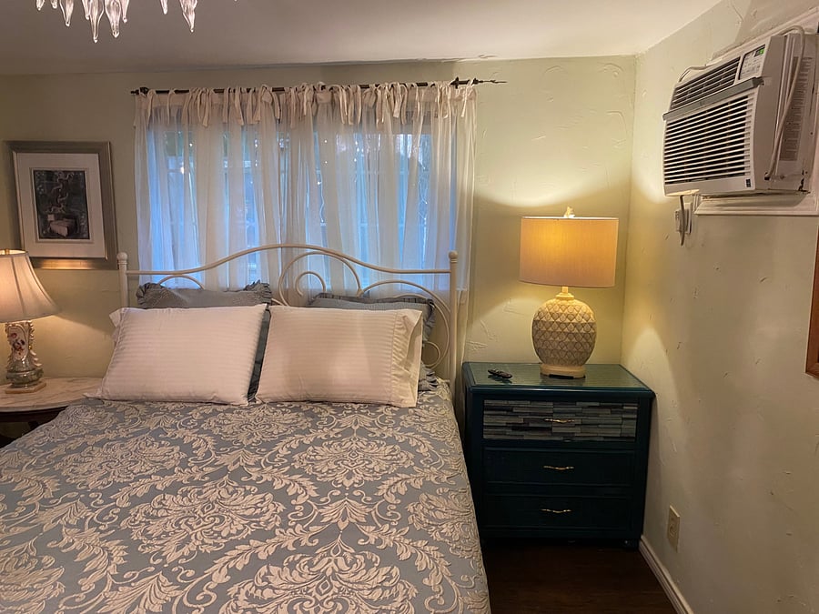Queen bed and dresser