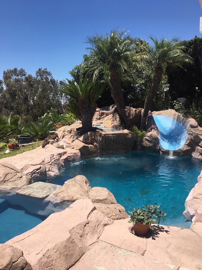 Enjoy the Water Slide.