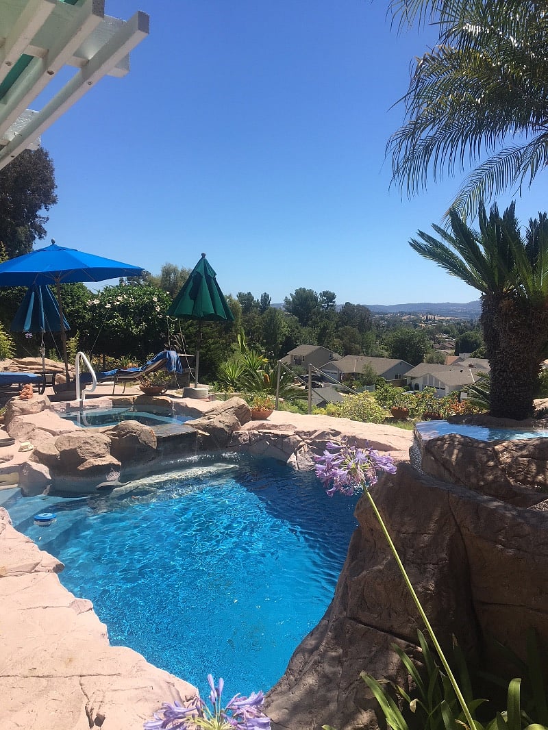 View of Saddleback Valley below!!