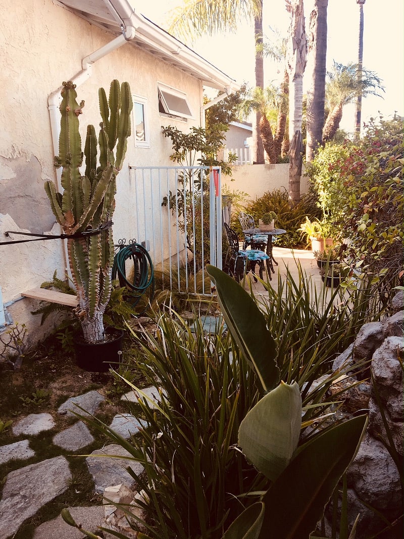 This is the front entry way to the Casita (ADU) attached to the main house.