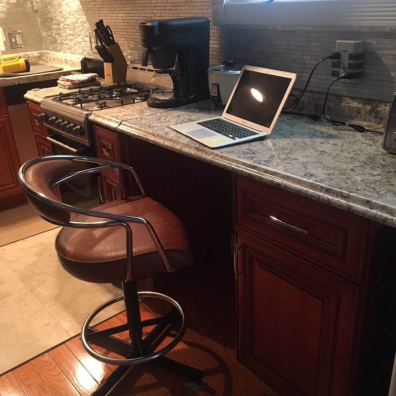 Office space with chair