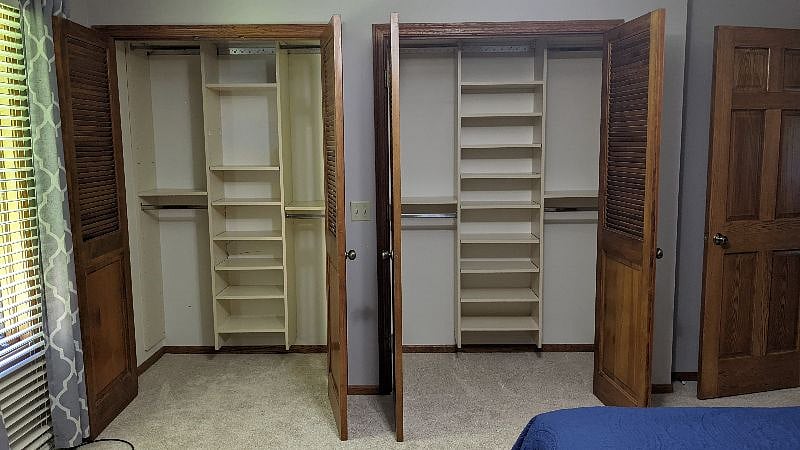Bedroom 3: Lots of closet space