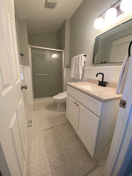 Master bathroom