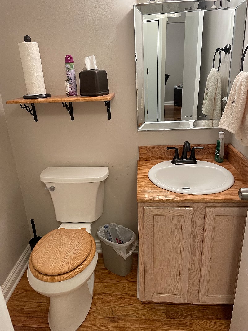 Half Bath on Entry Level