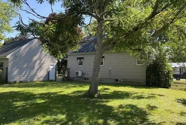 Fenced in Back Yard
