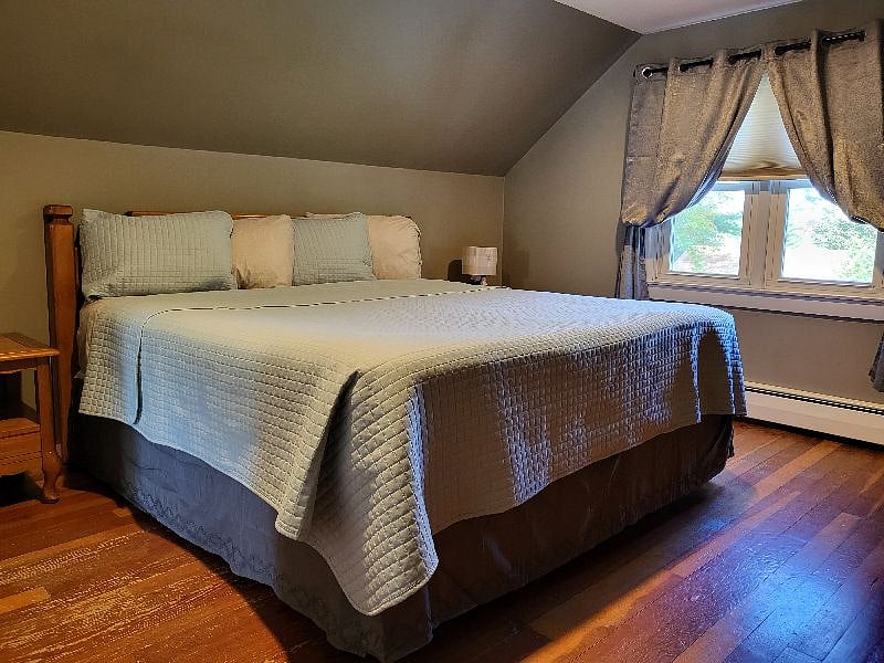 Current photo of Bedroom 2 with King bed. 