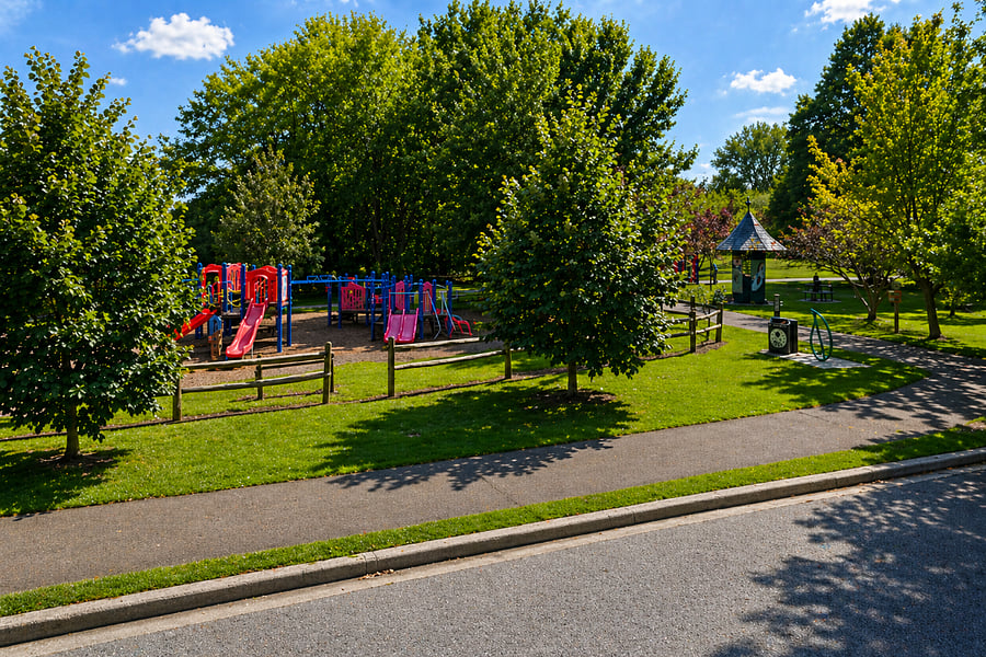 Nearby Frontier Park with playground