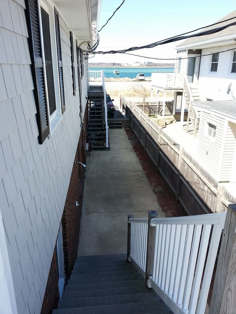 Bay view from top of stairs.