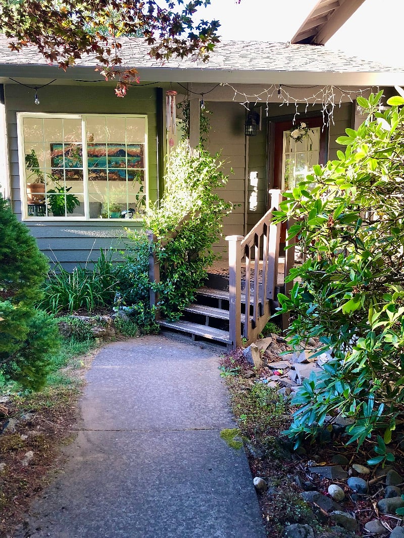 Front Entrance to the house