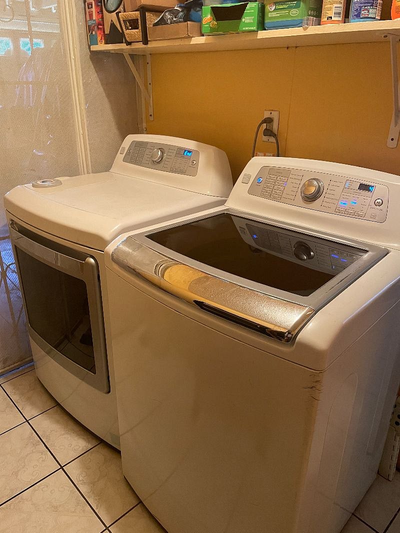Washer and dryer available for your use.