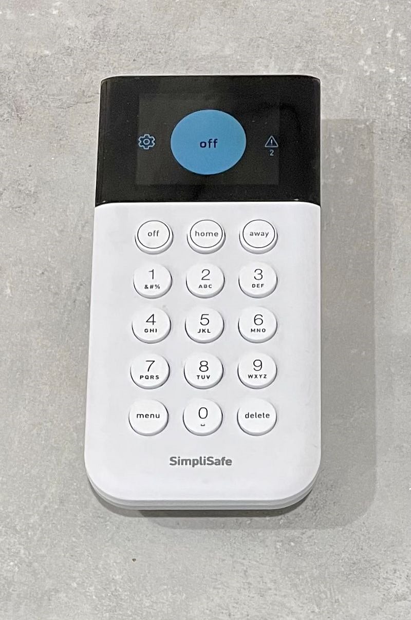SimpliSafe alarm system