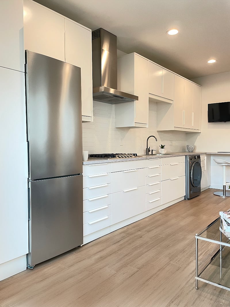 Chefs galley kitchen