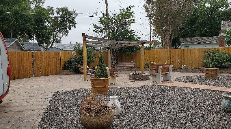 Back yard