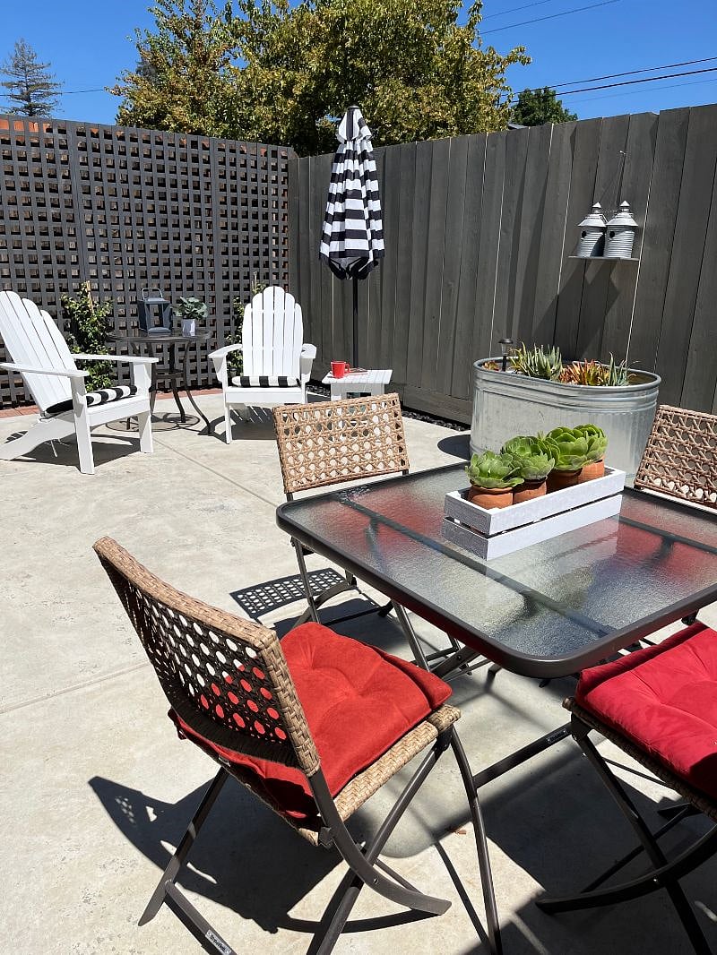 Spacious, Private Patio for Lounging and Dining