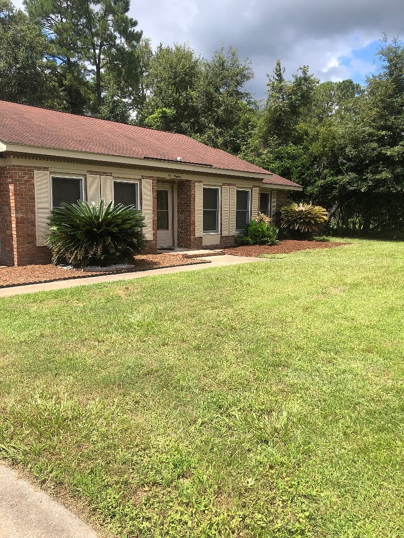 Front of the house.