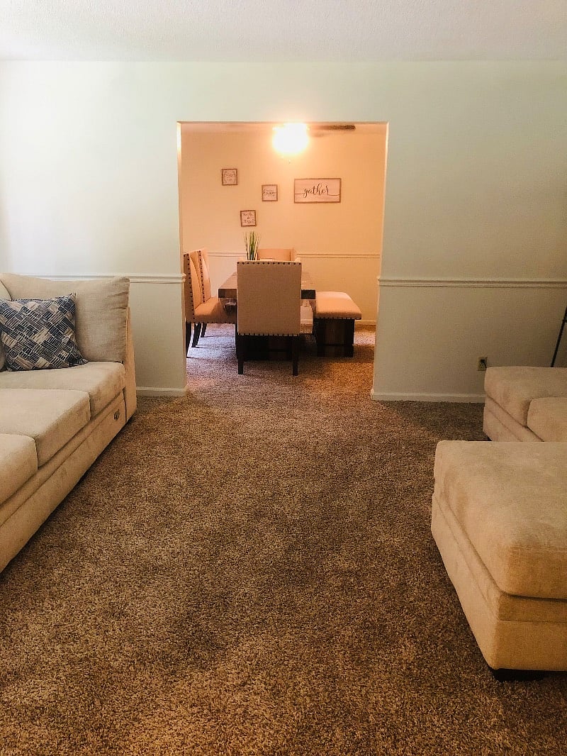 Looking into the Formal Dining Room.