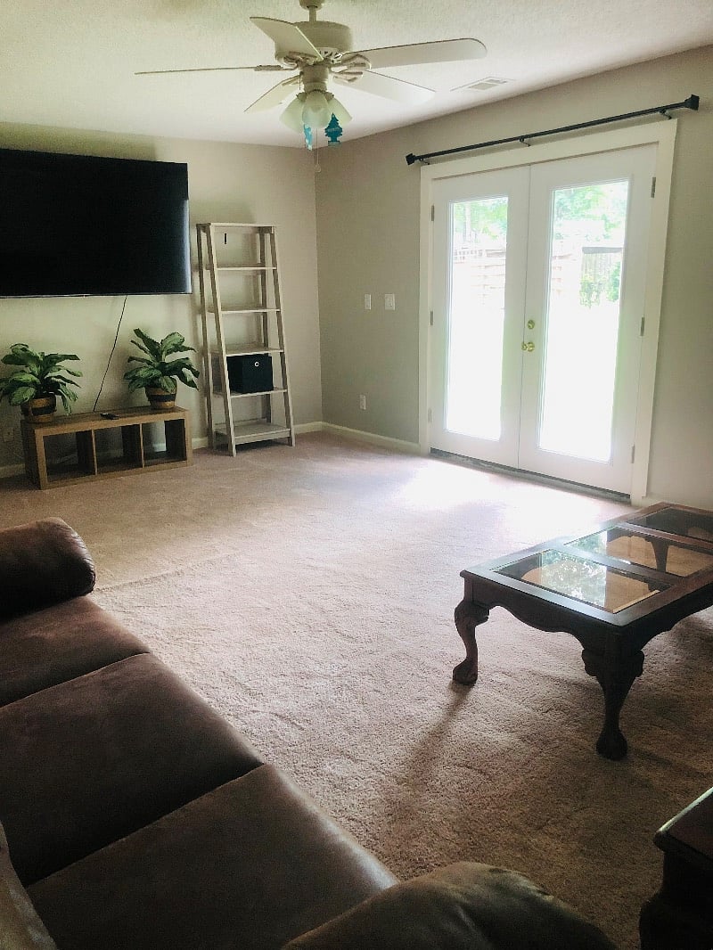 MAN CAVE / Theatre room.