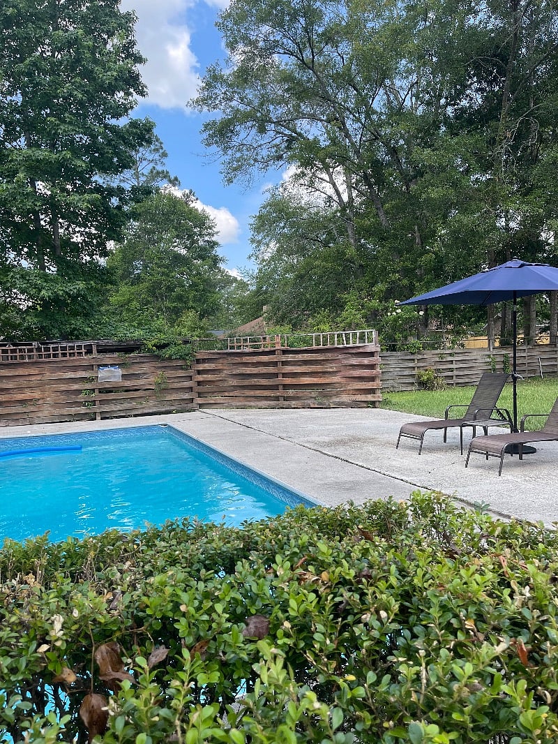 Swimming pool.