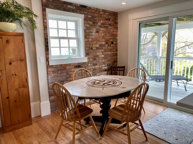 Dining Room and second entrace to decks