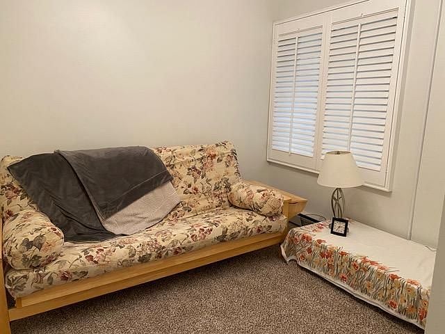 Second bedroom with full sized futon