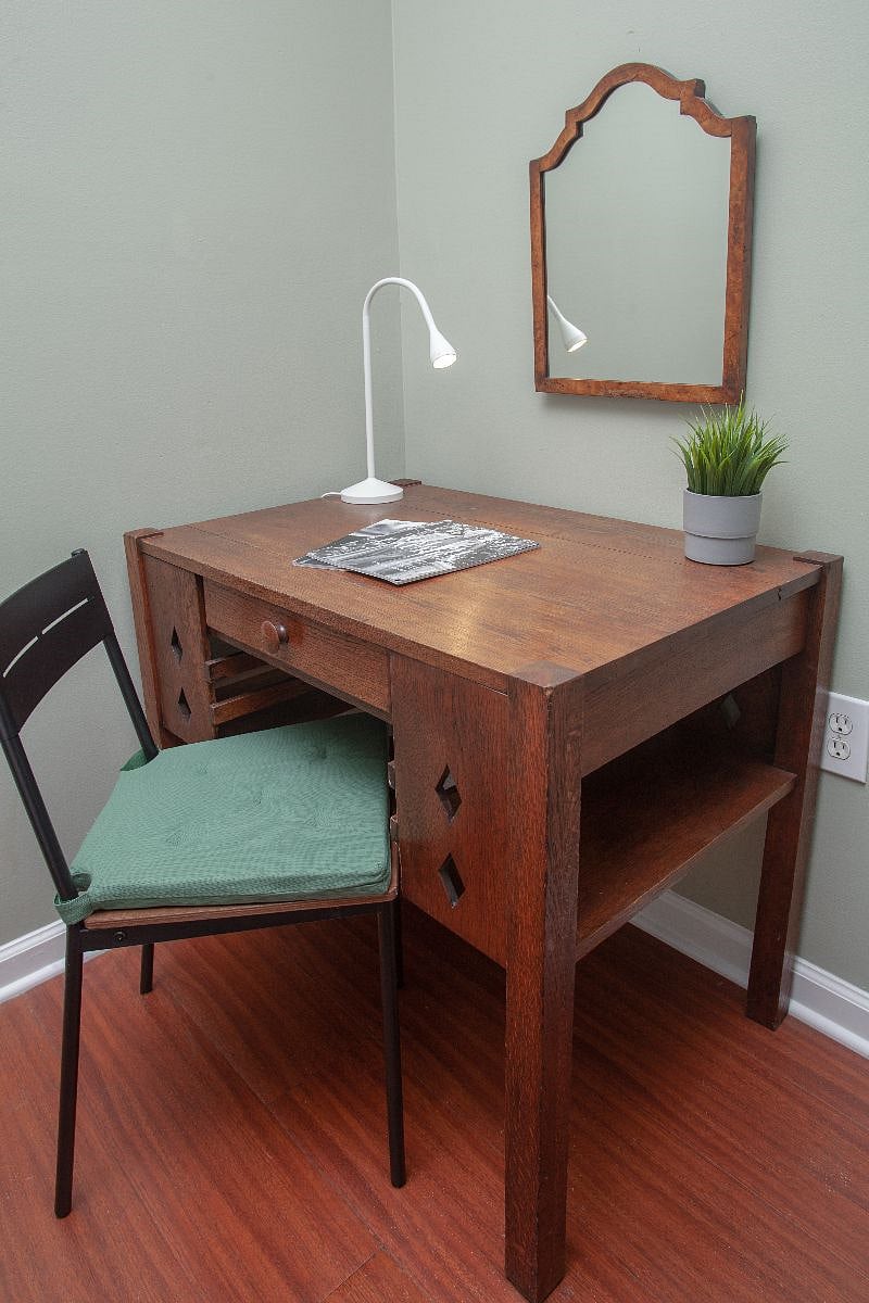 Vanity in main bedroom