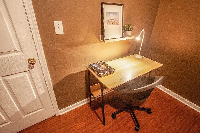 Second bedroom desk area