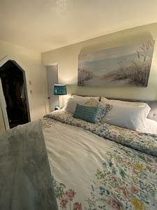 Master Bedroom with King Size Sleep Number bed.
