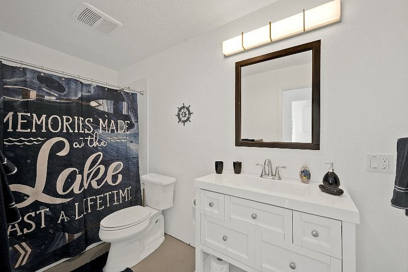 Bathroom #3 in Garage / Laundry Area