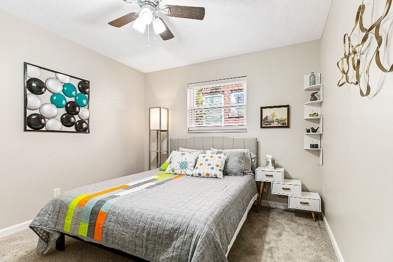 Bedroom now includes a TV