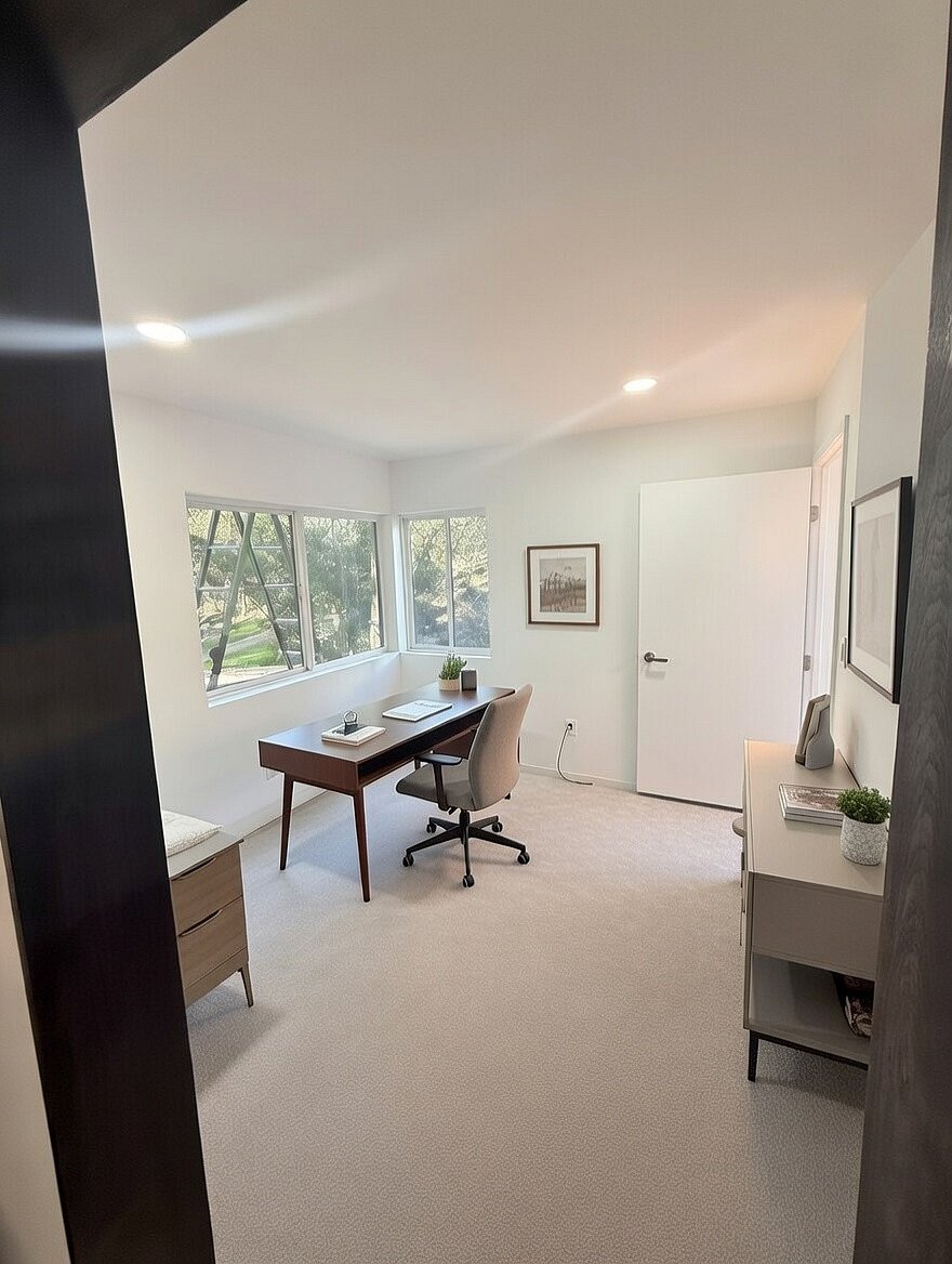 Office or small 2nd bedroom