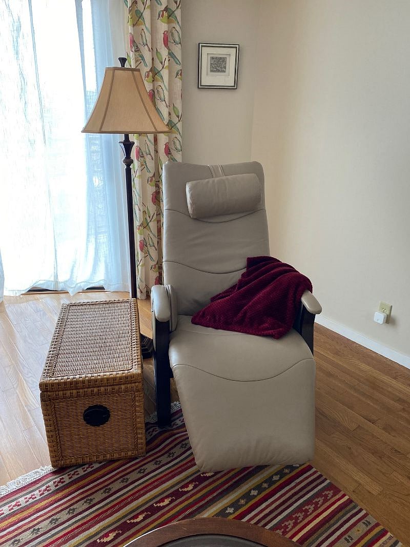 For a tired back, this chair offers just the relief needed!