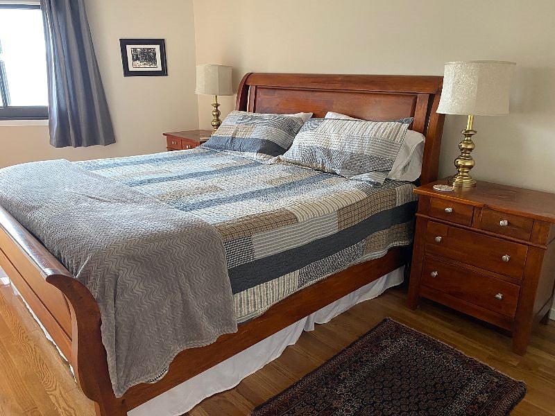 The bedding is 100% cotton.