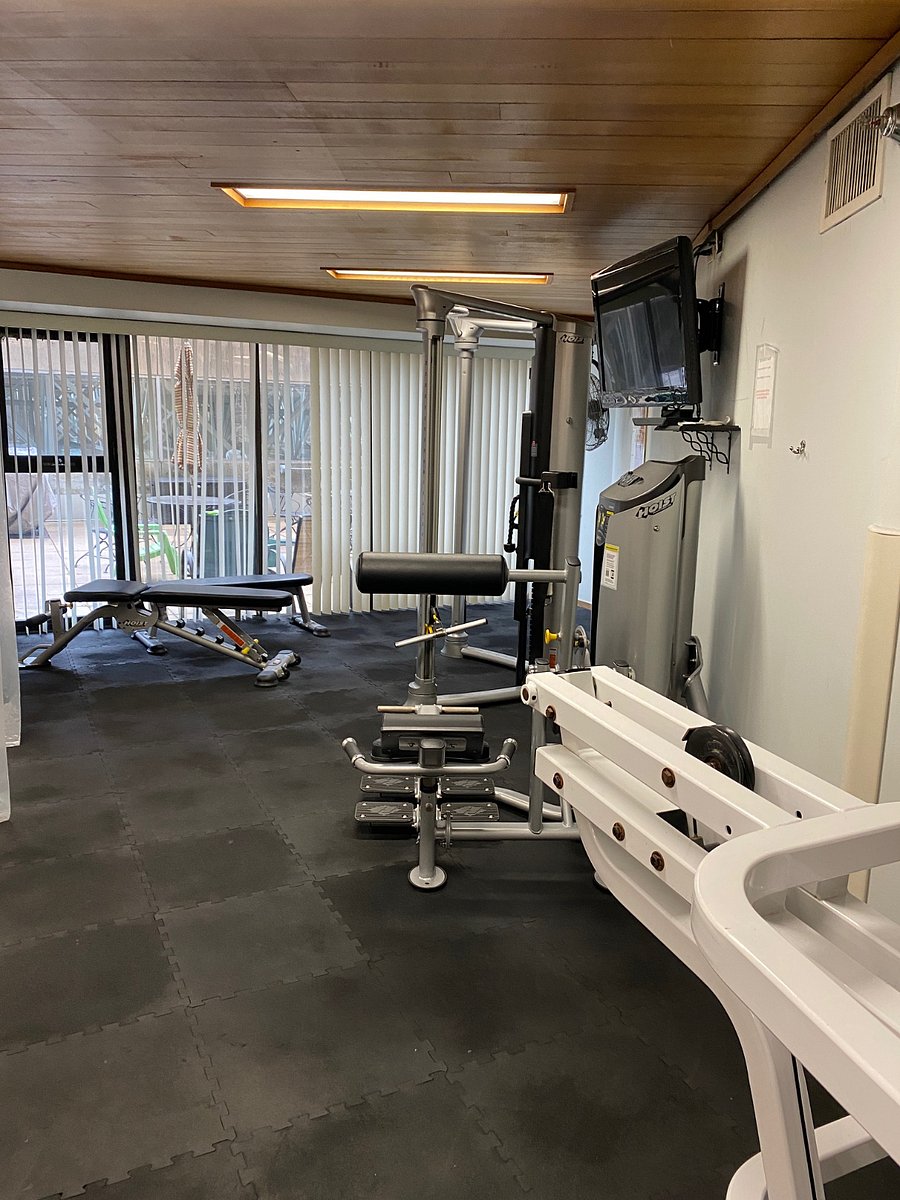 An exercise room with a hot spa whirlpool and sauna are also enjoyed by residents.