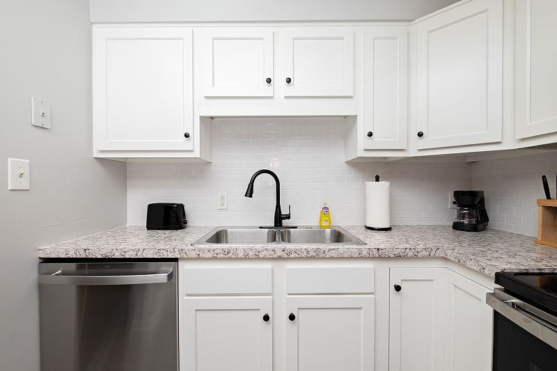 Updated Kitchen Cabinets and appliances