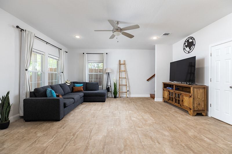 First-floor  living room