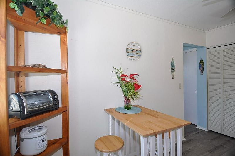 Another view of kitchen area.