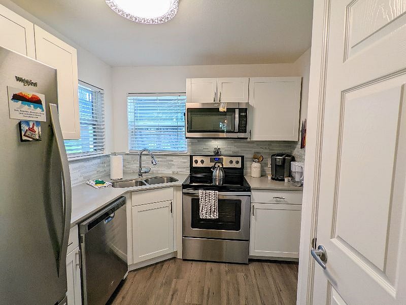 Fully stocked and recently remodeled kitchen